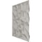 Ekena Millwork 19 5/8in. W x 19 5/8in. H Leto EnduraWall Decorative 3D Wall Panel Covers 2.67 Sq. Ft. WP20X20LTISG - alternate 3